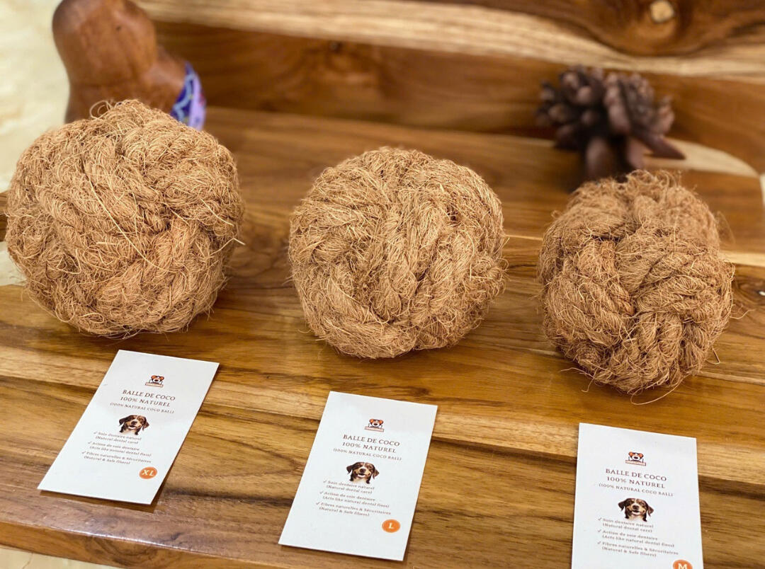 Ensemble_jouet_balle_de_coco_naturelle_Chienalafolie