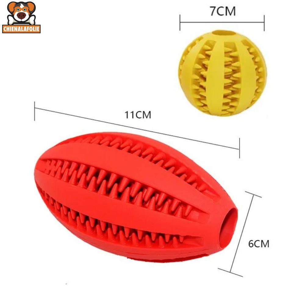 Balle Interactive Pour Chiens Careball - CJJJCWGY00305 - 7cm - 2PC - Balles - Chienalafolie