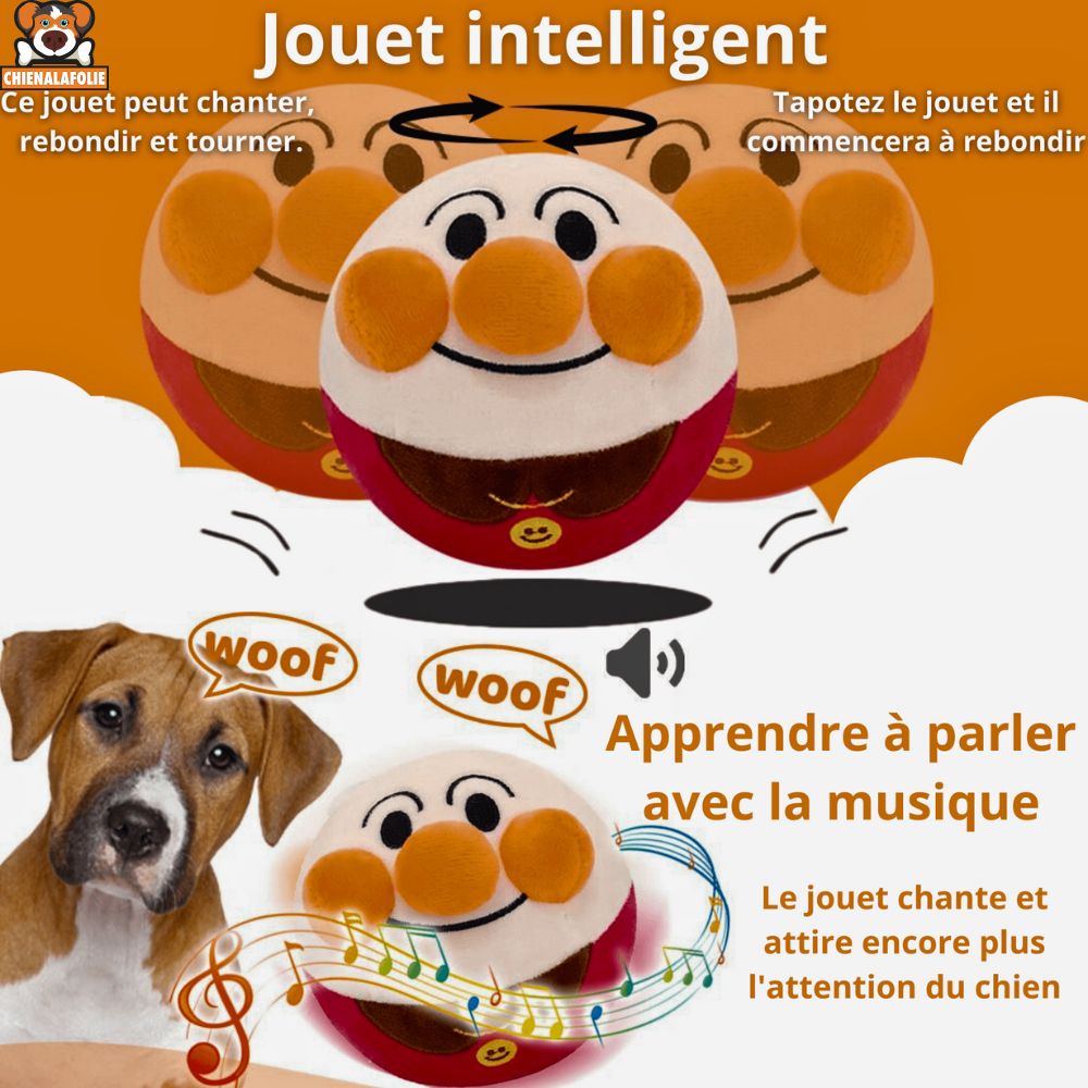 Balle Pour Chien Interactive Plushbouncy - CJWJWJMR00522 - B - Bluetooth - Balles - Chienalafolie