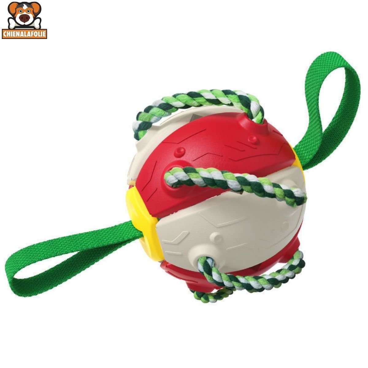 Ballon de Football Interactif pour Chiens - CJGY138913902BY - Balles - Chienalafolie