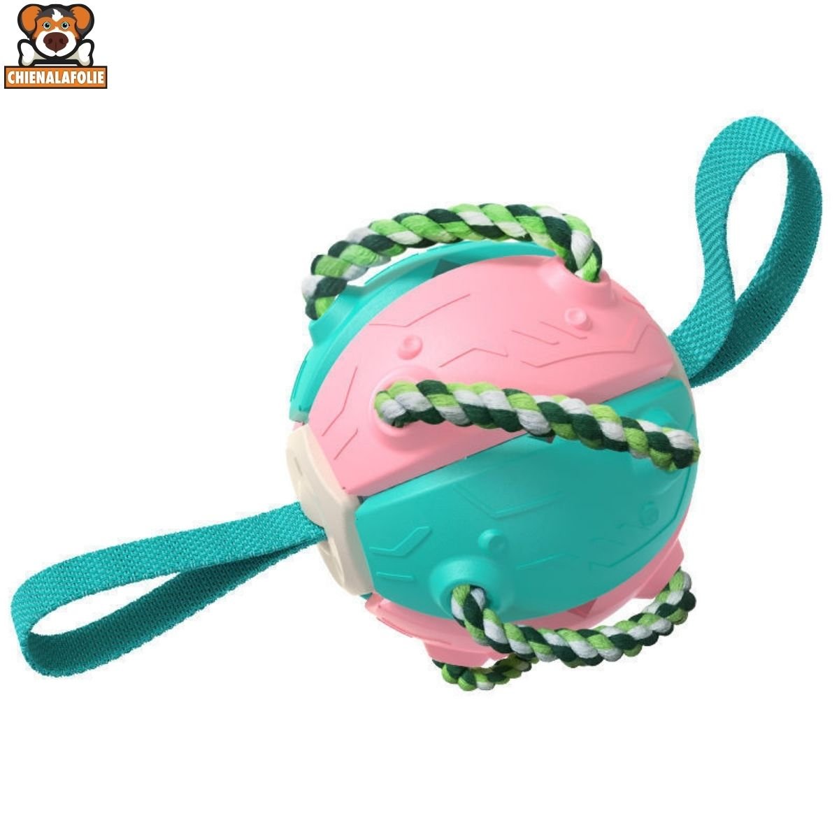 Ballon de Football Interactif pour Chiens - CJGY138913904DW - Balles - Chienalafolie