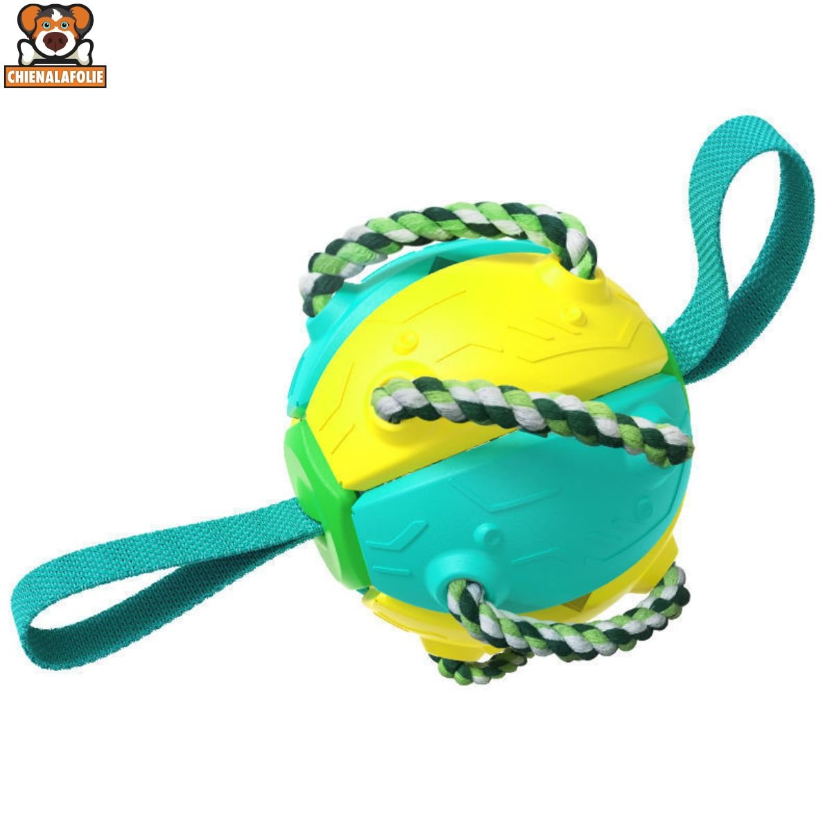 Ballon de Football Interactif pour Chiens - CJGY138913905EV - Balles - Chienalafolie