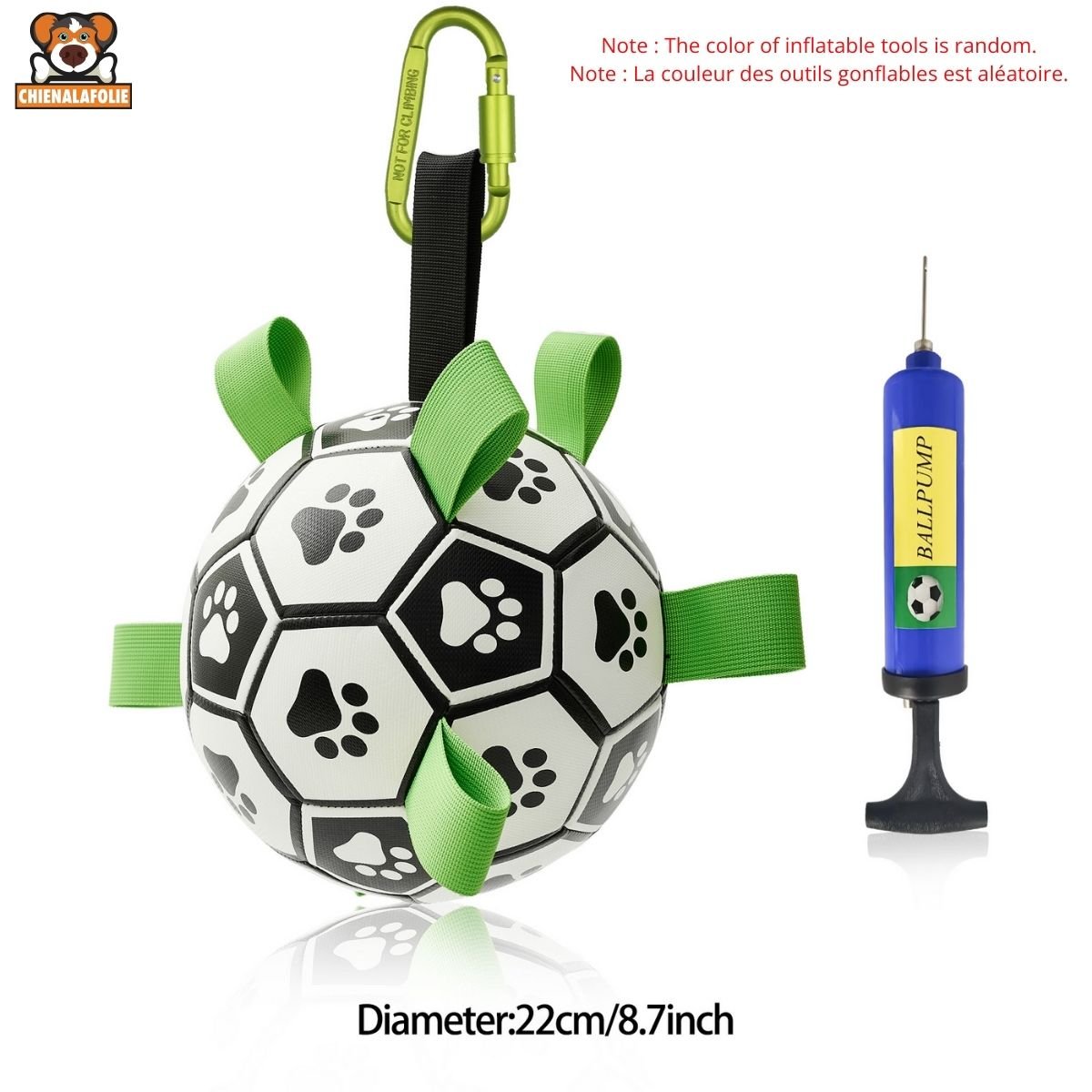 Ballon de Jeu Interactif pour Chiens - CJGY185868211KP - Balles - Chienalafolie