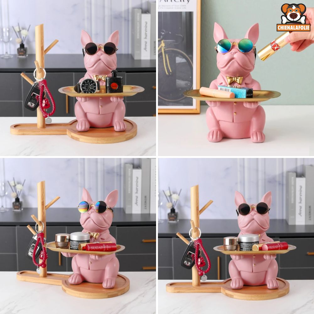 Boîte de Rangement Bouledogue Français - CJJT158743901AZ - Décorations - Chienalafolie