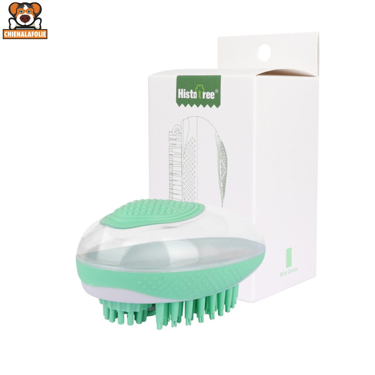 Brosse de Bain 2 - en - 1 pour Chien - CJYC154874603CX - Peignes et brosses - Chienalafolie