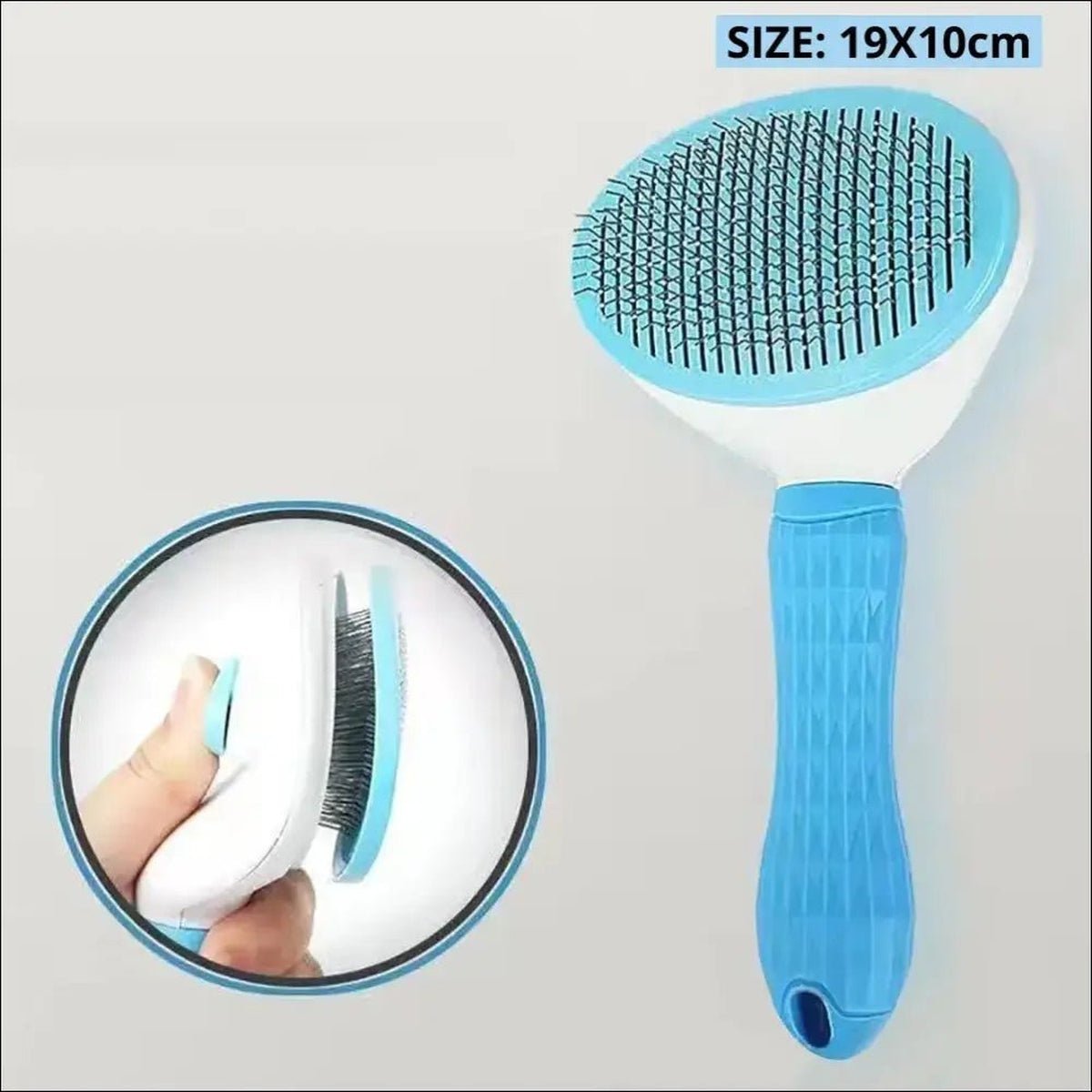 Brosse Pour Animaux Automaticbrush - CJMY101636502BY - Peignes et brosses - Chienalafolie