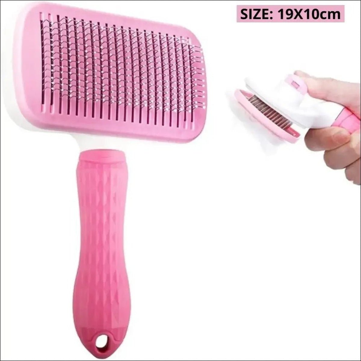 Brosse Pour Animaux Automaticbrush - CJMY101636511KP - Peignes et brosses - Chienalafolie