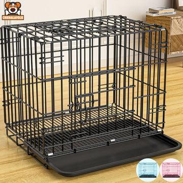 Cage Pliable en Métal pour Chien - CJGY159041403CX - Cages - Chienalafolie