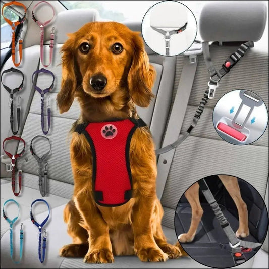 Adjustable Pet Safety Belt 