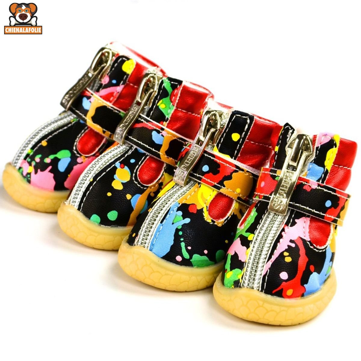 Chaussures d'Hiver Imperméables pour Chiens - CJYD160148302BY - Chaussures - Chienalafolie