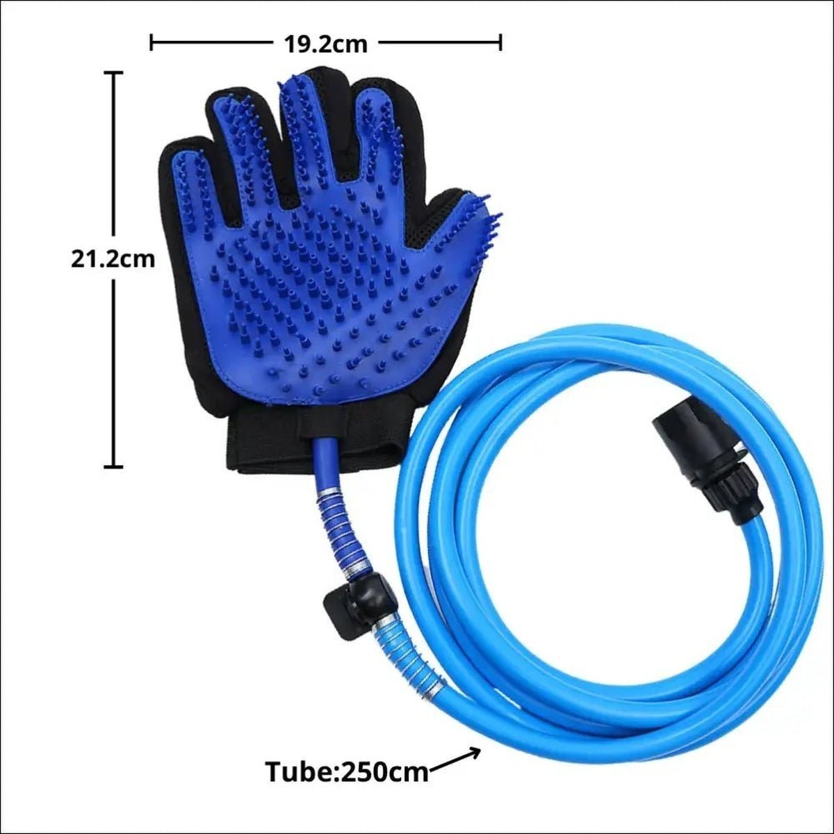 Gant De Toilettage Innovant Pour Animaux - CJJJCWGY00518 - Blue - Pulvérisateurs d'eau - Chienalafolie