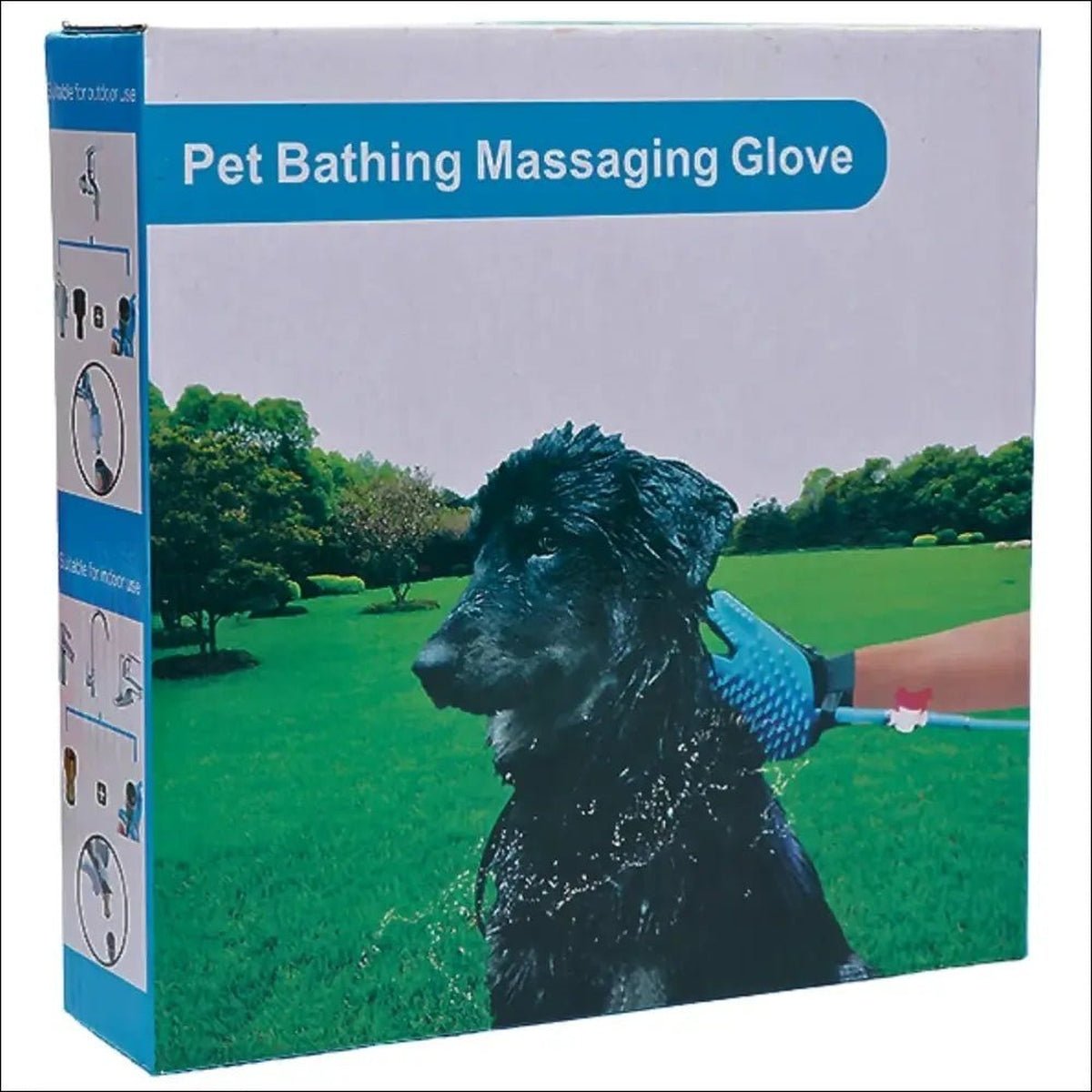 Gant De Toilettage Innovant Pour Animaux - CJJJCWGY00518 - Blue - Pulvérisateurs d'eau - Chienalafolie