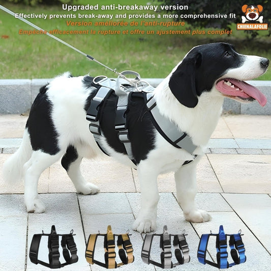 Anti-Escape Dog Harness Adjustable Breathable Comfort