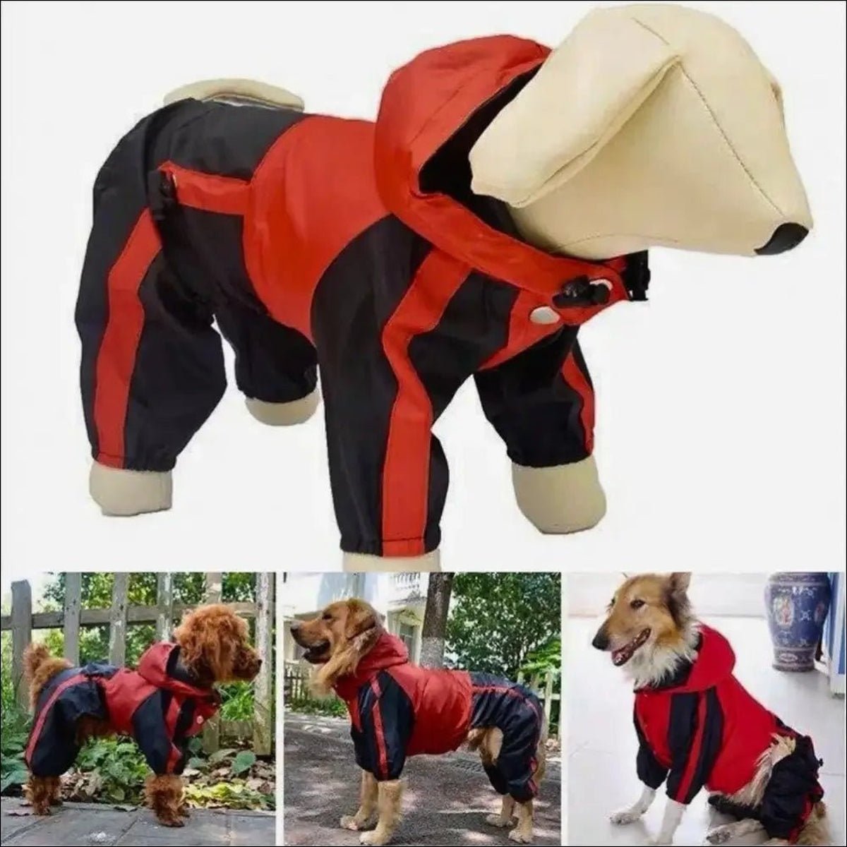 Imperméable Protecteur Pour Chien Tendance - 14:10;5:100014066 - Vêtements - Chienalafolie