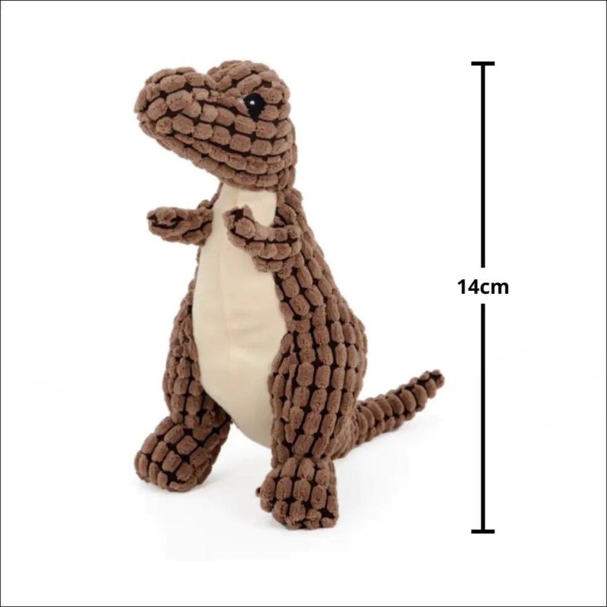 Jouet à Mâcher Squeakyhug Pour Chiens - CJWJWJYZ01315 - Light Brown - 14cm - Peluches pour chien - Chienalafolie