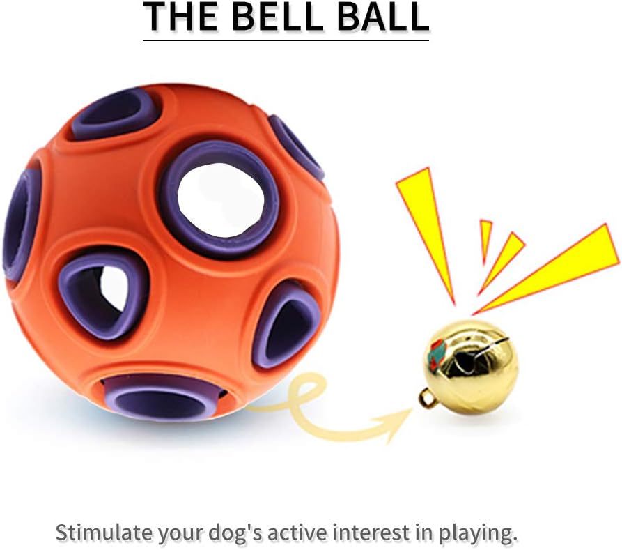 Jouet Balle Interactive pour Chien en Caoutchouc Résistant - CJGY207539001AZ - Balles - Chienalafolie