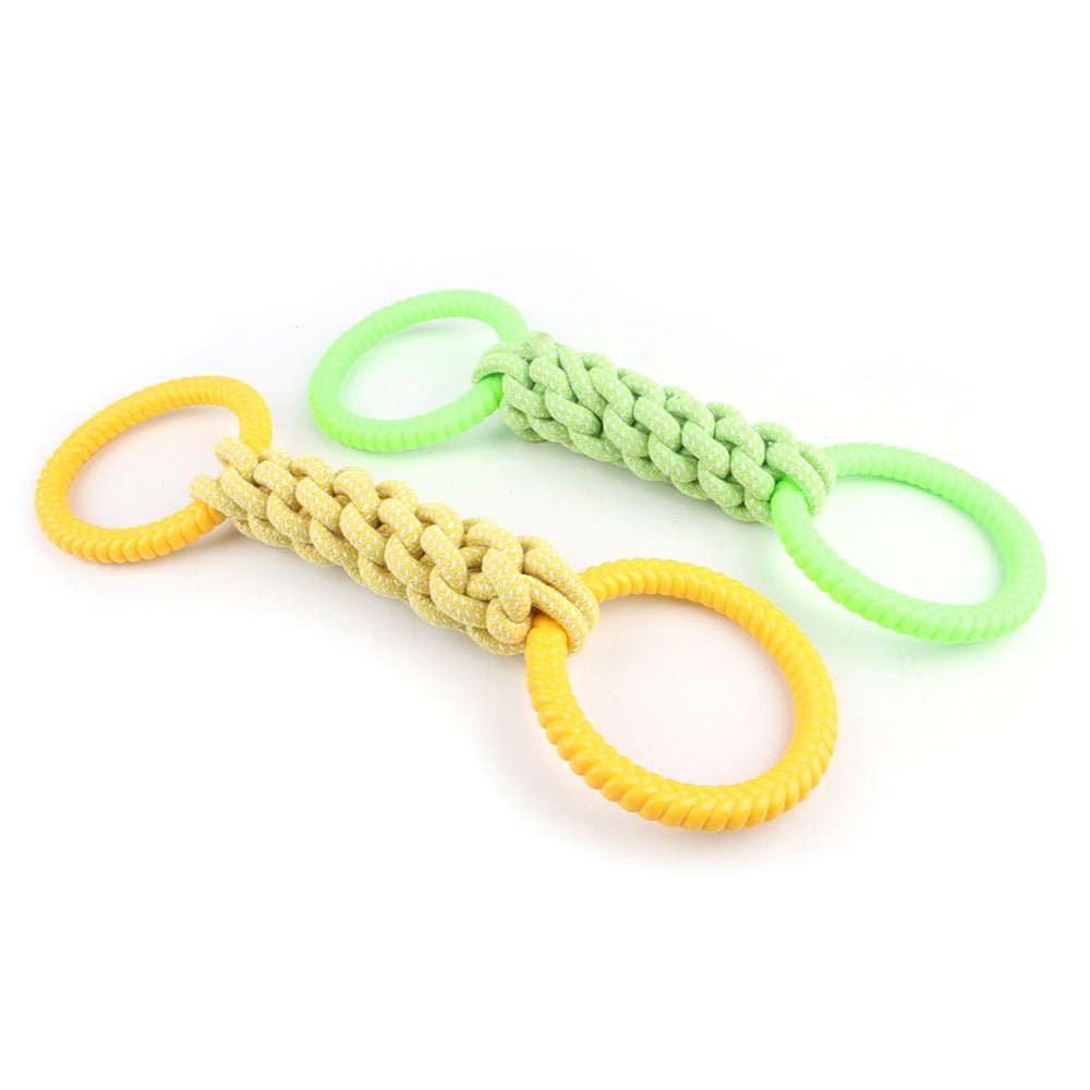 Jouet Corde en Coton Naturel pour Chiens - CJGY212396101AZ - Jouets cordes - Chienalafolie