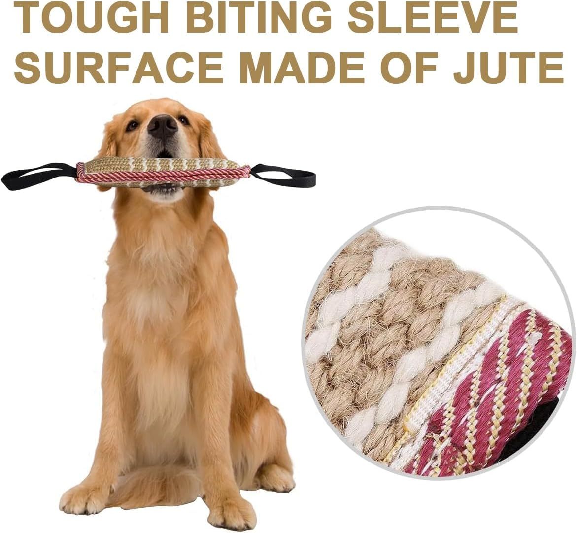 Jouet de Traction pour Chien en Jute - CJGY208681502BY - Jouets cordes - Chienalafolie