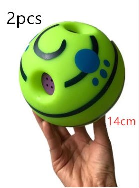 Jouet Interactif pour Chien Wobble Wag Giggle - CJJJCWGY00174 - 2pcsGreen 14cm - Balles - Chienalafolie