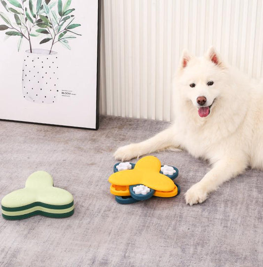 Jouet Puzzle Interactif Chien Alimentation Lente