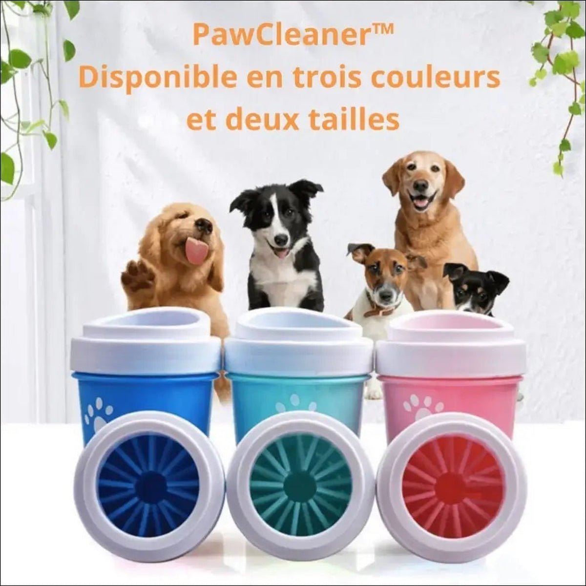 Lave Pattes pour Chien Pawcleaner - CJJJCWGY03698 - Green - Small - Lave - pattes - Chienalafolie