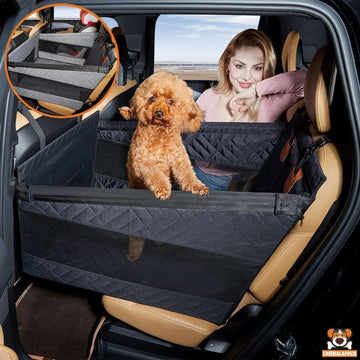 Lit de voiture pour chien - CJGY212123302BY - Couvre - sièges - Chienalafolie