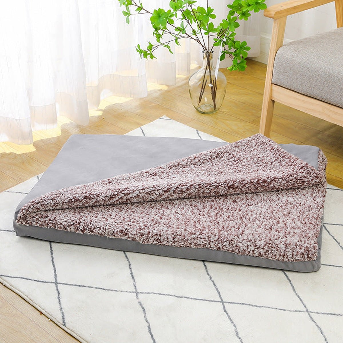 Lit pour Chien avec Matelas Orthopédique - CJGY204776501AZ - Lits - Chienalafolie