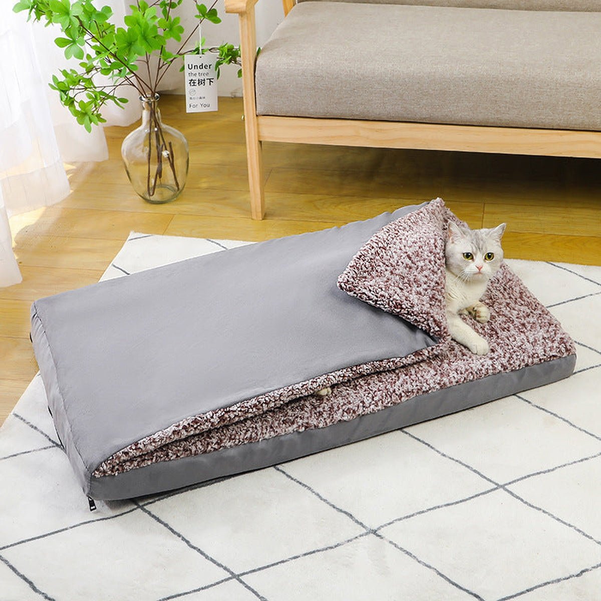 Lit pour Chien avec Matelas Orthopédique - CJGY204776501AZ - Lits - Chienalafolie