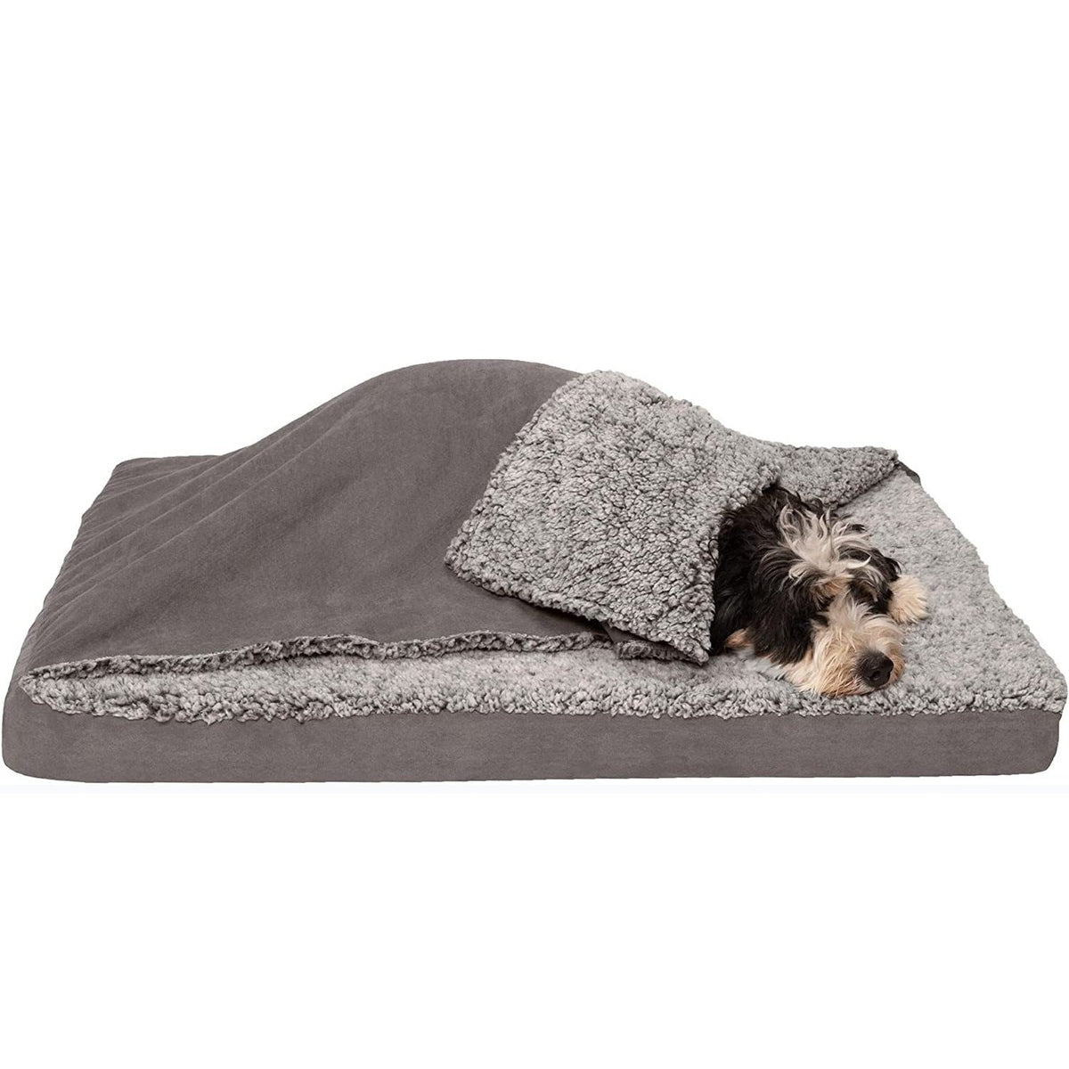 Lit pour Chien avec Matelas Orthopédique - CJGY204776509IR - Lits - Chienalafolie