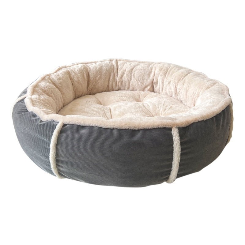 Lit Rond Confortable pour Chiens - CJGY207111501AZ - Paniers - Chienalafolie