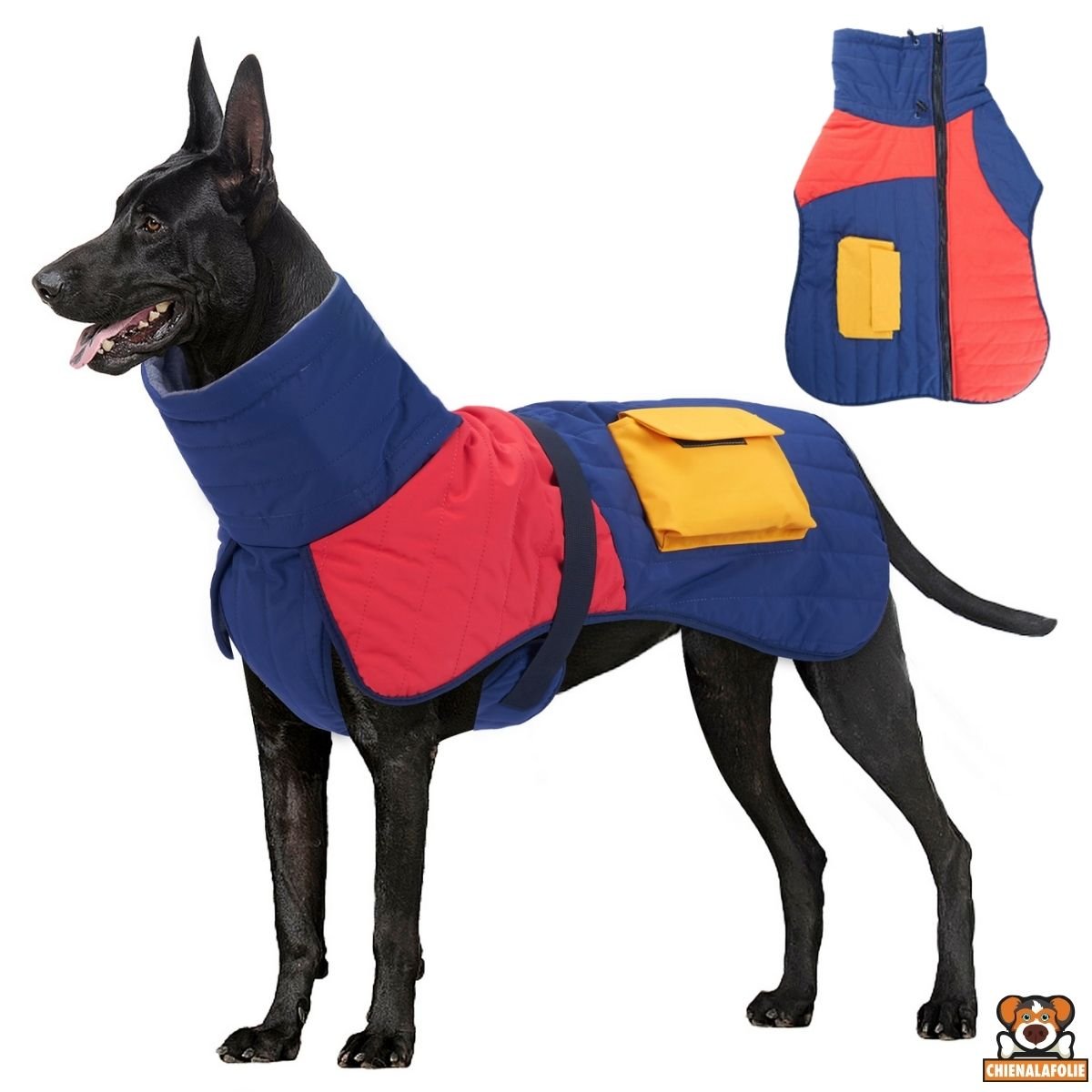 Manteau Hiver Chaud et Imperméable pour Chien - CJGD140195701AZ - Manteaux - Chienalafolie