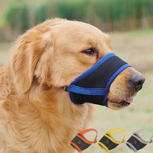 Comfortable Mesh Muzzle for Dogs 