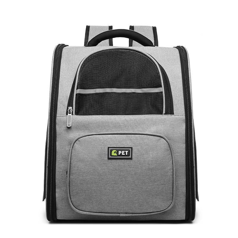 Sac à Dos Portable pour Animaux de Compagnie - CJJJCWGY02775 - Light - grey - Sacs de transport - Chienalafolie