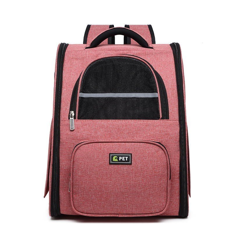 Sac à Dos Portable pour Animaux de Compagnie - CJJJCWGY02775 - Pink - Sacs de transport - Chienalafolie