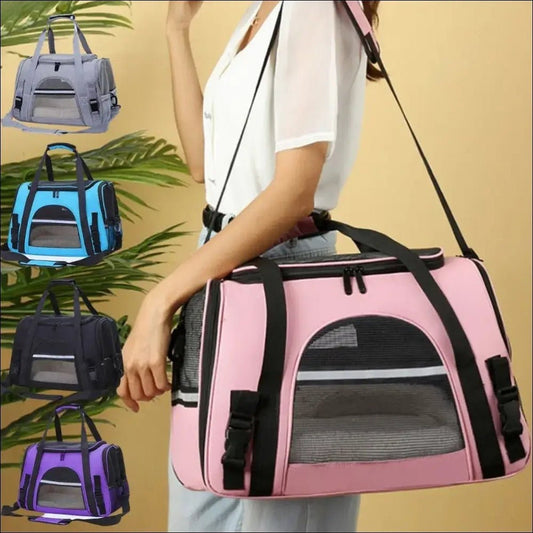Breathable and Portable Pet Backpack