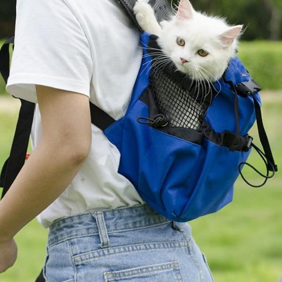 Sac à Dos Ventilé et Respirant pour Animaux - CJJJCWGY00589 - S - black - Sacs de transport - Chienalafolie