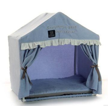 Tente Lavable et Confortable pour Animaux - CJJJCWGY00153 - Blue - Tentes - Chienalafolie