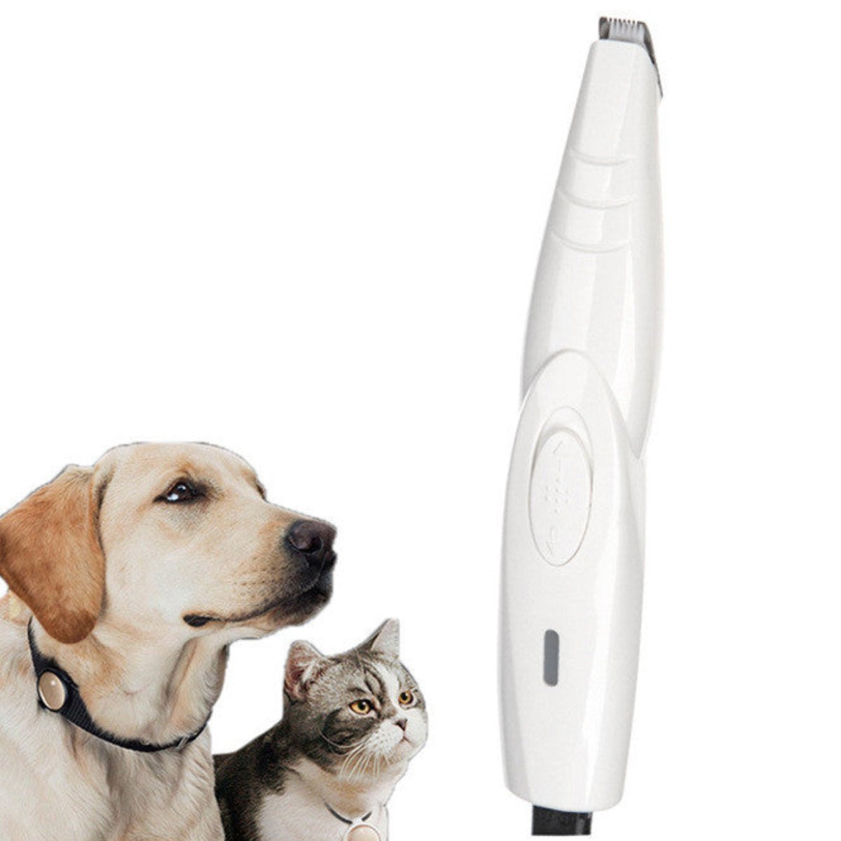 Tondeuse Silencieuse pour Animaux Rechargeable USB - CJMY126309005EV - Tondeuses - Chienalafolie