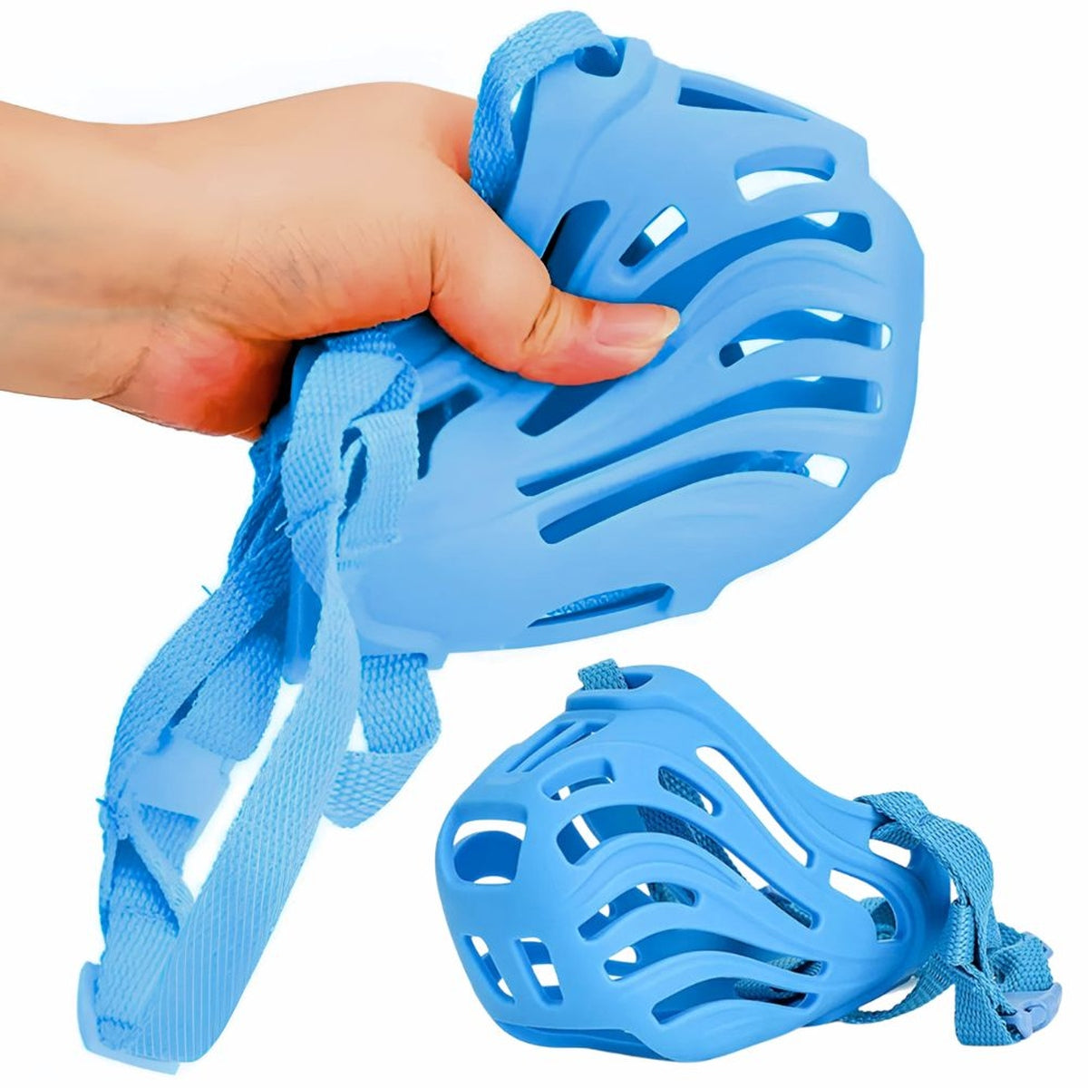 Muselière en Silicone Confortable pour Chiens - CJYD193605119SH - Muselières - Chienalafolie